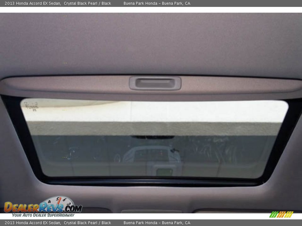 2013 Honda Accord EX Sedan Crystal Black Pearl / Black Photo #17