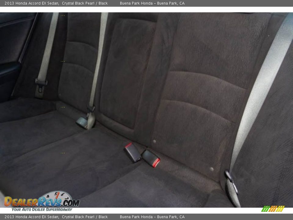 2013 Honda Accord EX Sedan Crystal Black Pearl / Black Photo #18