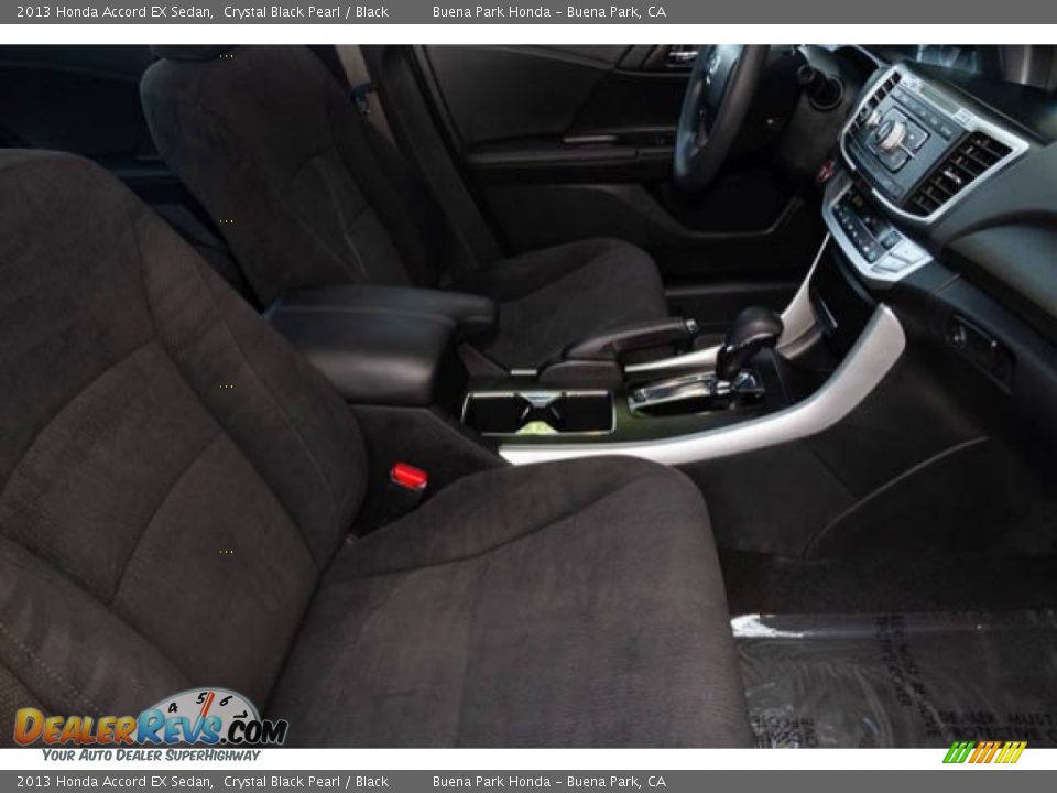 2013 Honda Accord EX Sedan Crystal Black Pearl / Black Photo #22