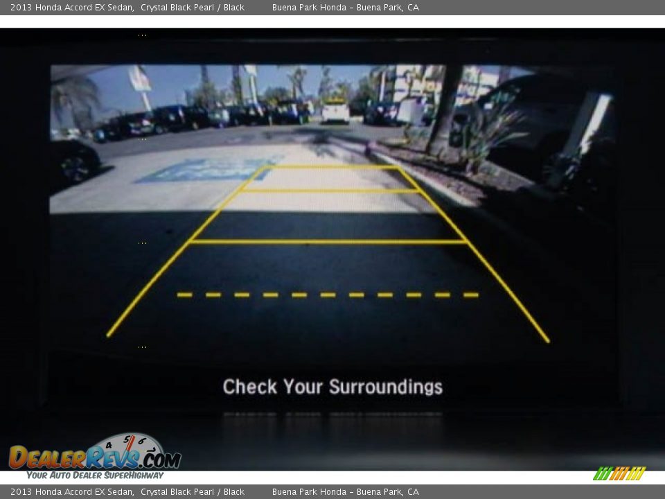 2013 Honda Accord EX Sedan Crystal Black Pearl / Black Photo #25