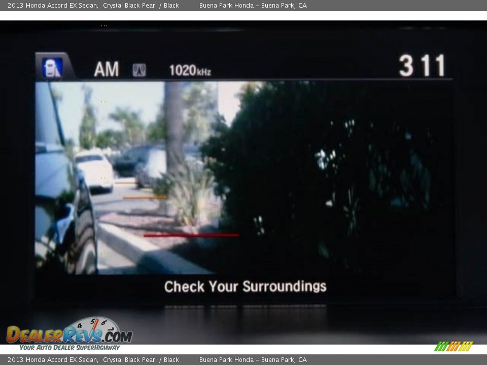 2013 Honda Accord EX Sedan Crystal Black Pearl / Black Photo #26