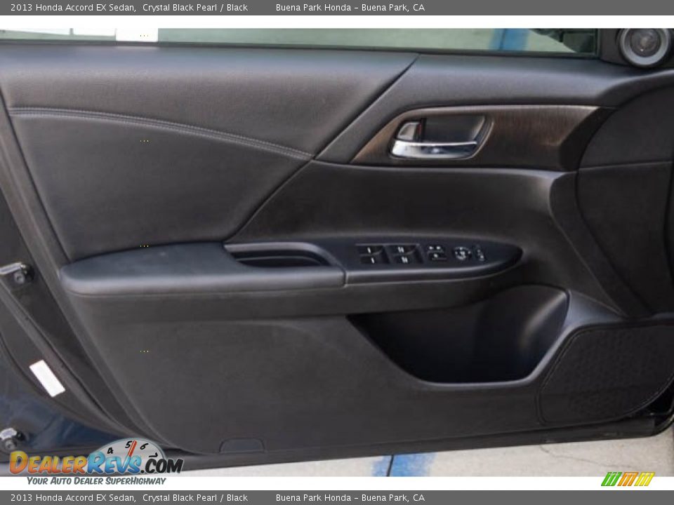 2013 Honda Accord EX Sedan Crystal Black Pearl / Black Photo #28