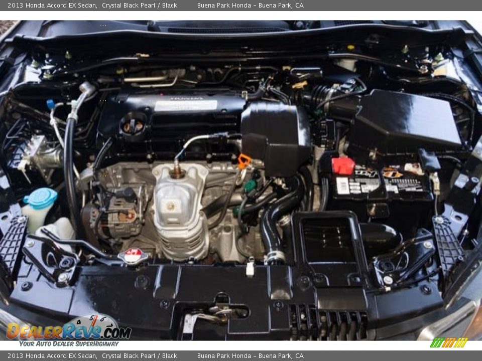 2013 Honda Accord EX Sedan Crystal Black Pearl / Black Photo #33