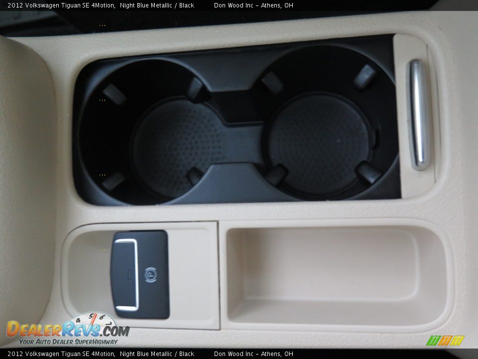 2012 Volkswagen Tiguan SE 4Motion Night Blue Metallic / Black Photo #14