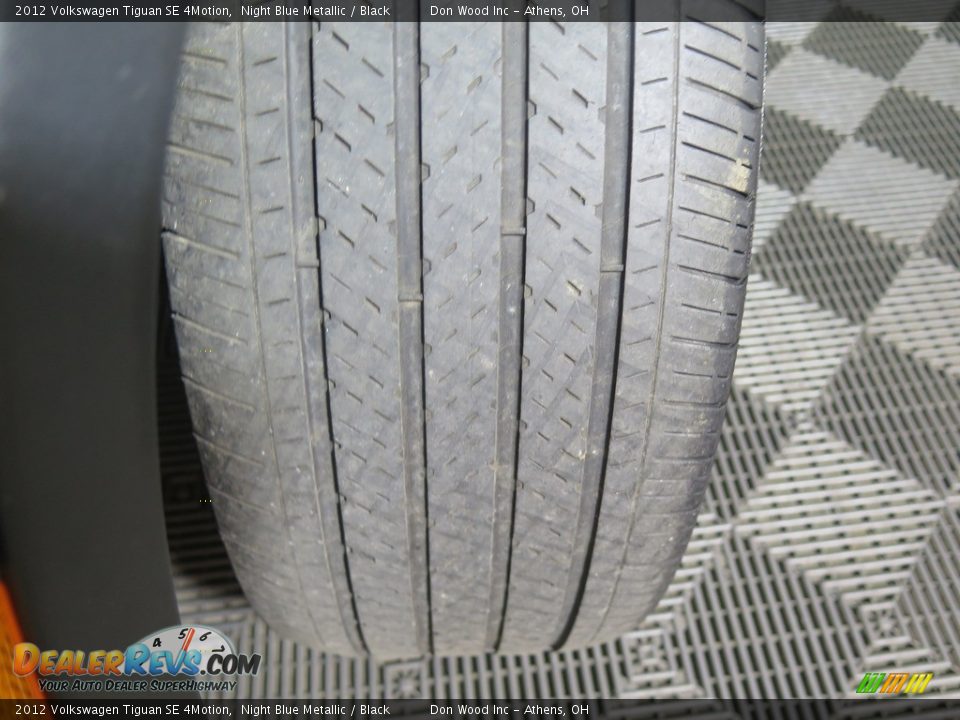 2012 Volkswagen Tiguan SE 4Motion Night Blue Metallic / Black Photo #16