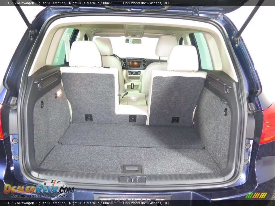 2012 Volkswagen Tiguan SE 4Motion Night Blue Metallic / Black Photo #22