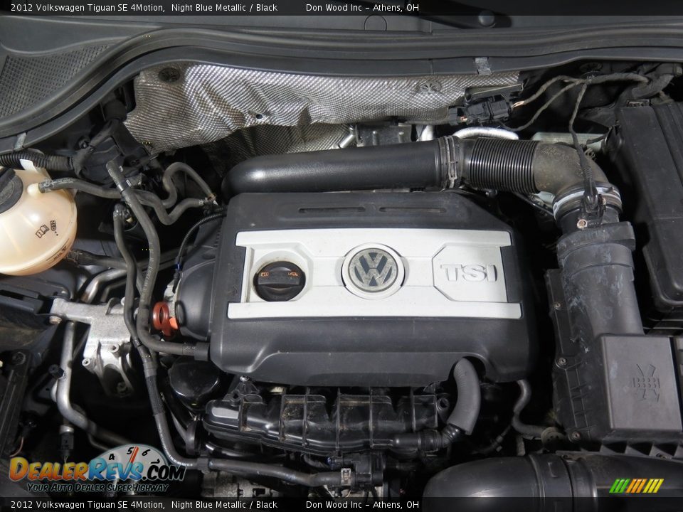 2012 Volkswagen Tiguan SE 4Motion Night Blue Metallic / Black Photo #23