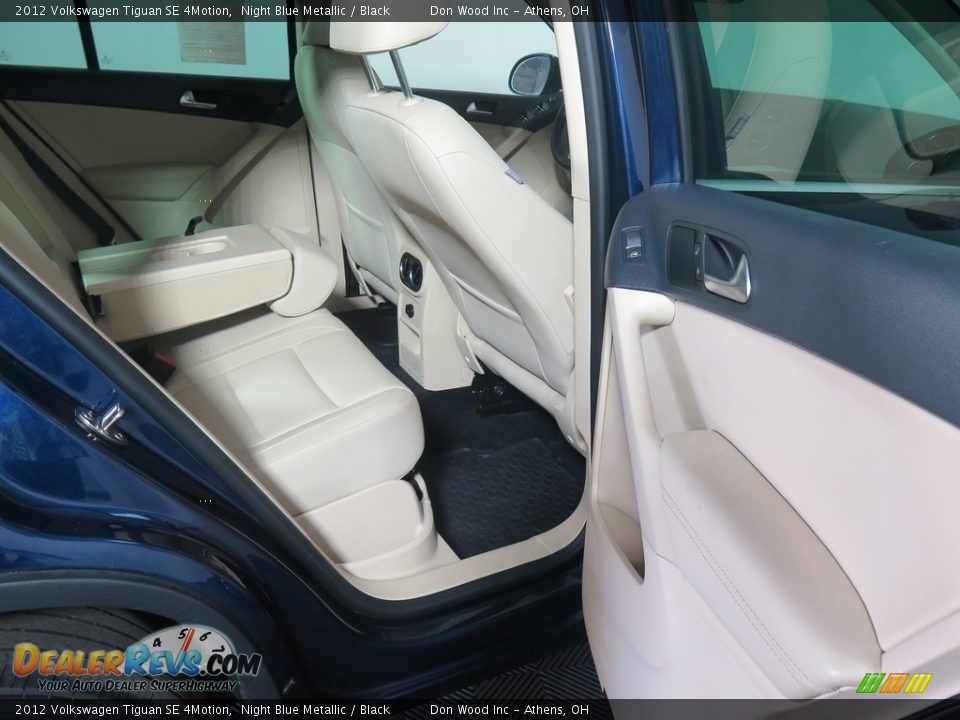 2012 Volkswagen Tiguan SE 4Motion Night Blue Metallic / Black Photo #24