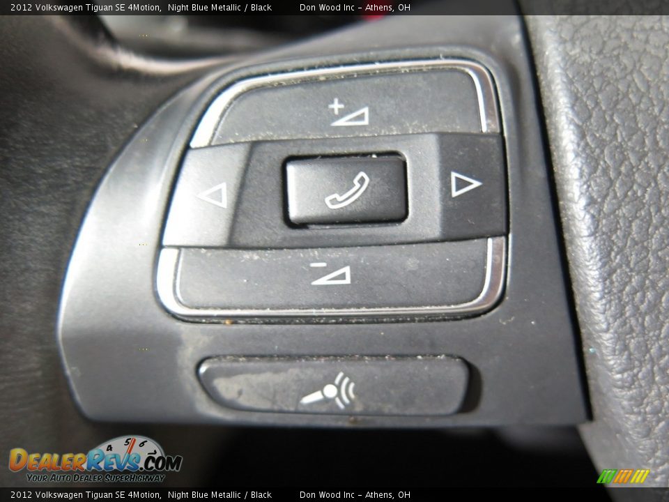 2012 Volkswagen Tiguan SE 4Motion Night Blue Metallic / Black Photo #28