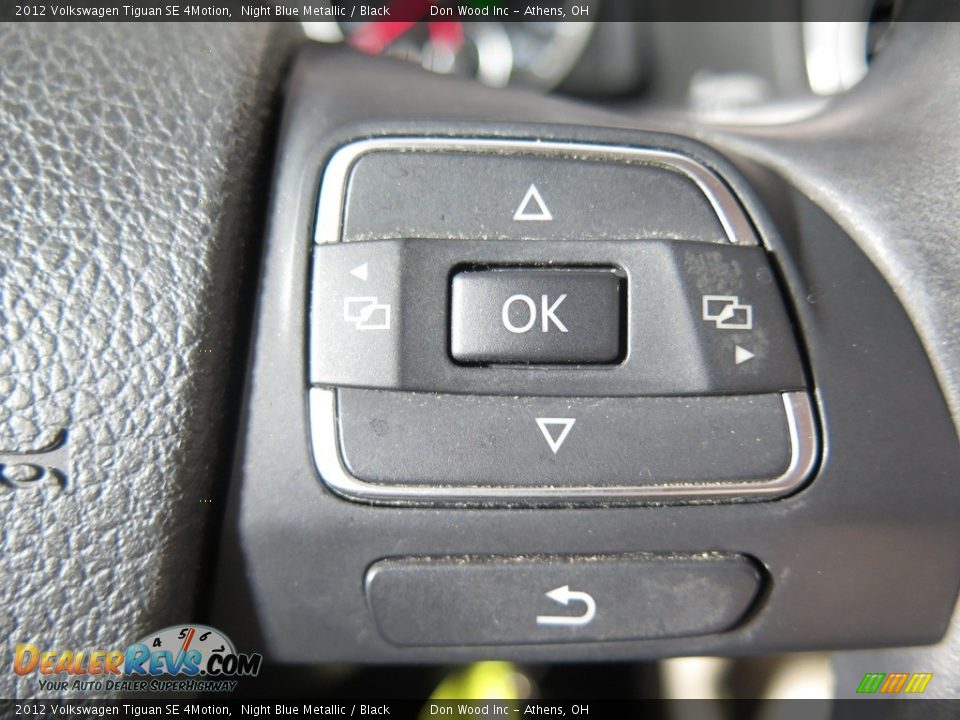 2012 Volkswagen Tiguan SE 4Motion Night Blue Metallic / Black Photo #29