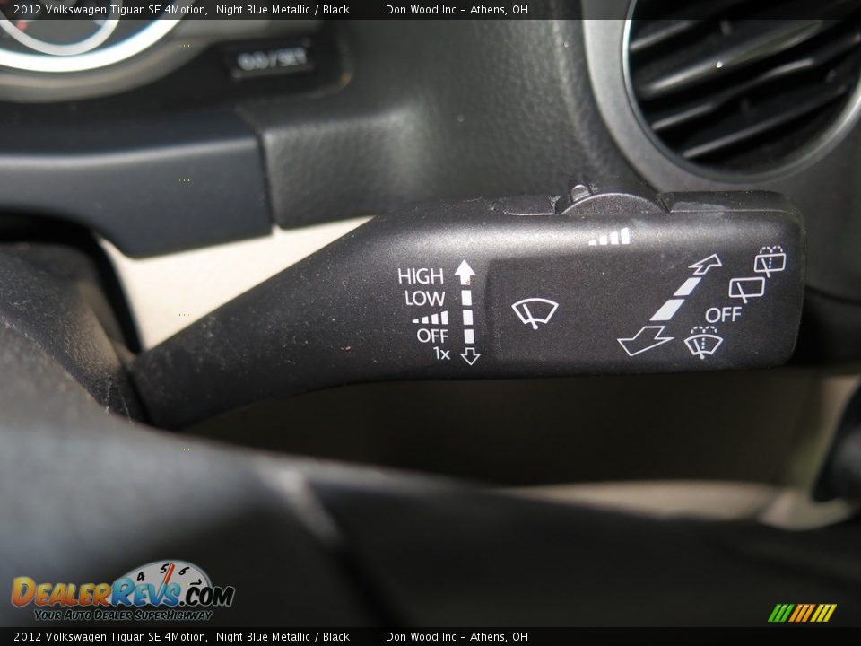 2012 Volkswagen Tiguan SE 4Motion Night Blue Metallic / Black Photo #30