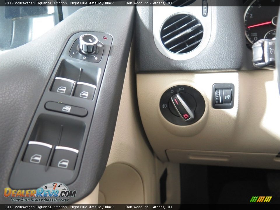 2012 Volkswagen Tiguan SE 4Motion Night Blue Metallic / Black Photo #31