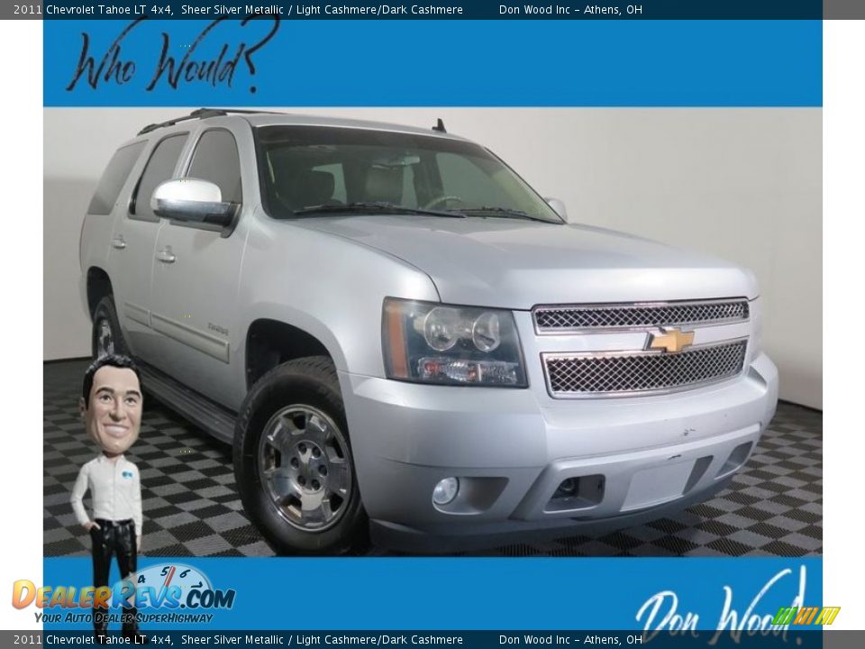2011 Chevrolet Tahoe LT 4x4 Sheer Silver Metallic / Light Cashmere/Dark Cashmere Photo #1
