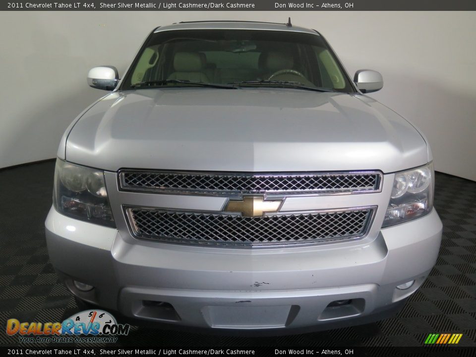 2011 Chevrolet Tahoe LT 4x4 Sheer Silver Metallic / Light Cashmere/Dark Cashmere Photo #3