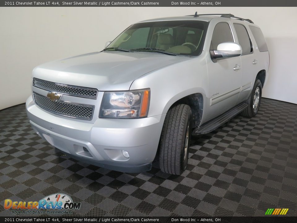 2011 Chevrolet Tahoe LT 4x4 Sheer Silver Metallic / Light Cashmere/Dark Cashmere Photo #4