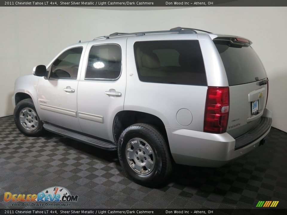2011 Chevrolet Tahoe LT 4x4 Sheer Silver Metallic / Light Cashmere/Dark Cashmere Photo #5
