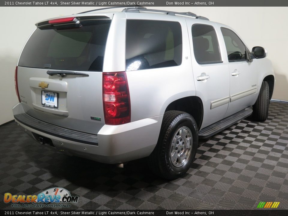 2011 Chevrolet Tahoe LT 4x4 Sheer Silver Metallic / Light Cashmere/Dark Cashmere Photo #7