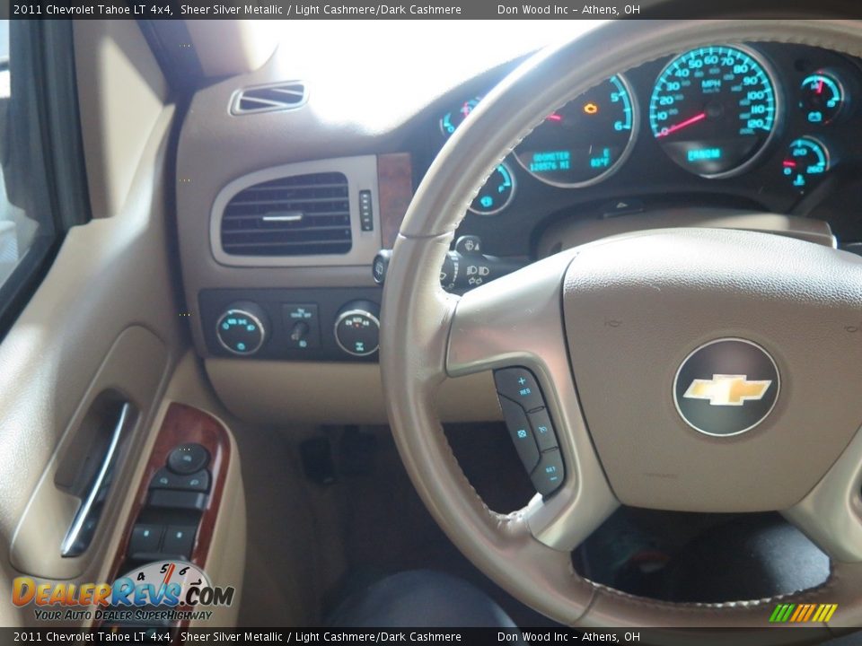 2011 Chevrolet Tahoe LT 4x4 Sheer Silver Metallic / Light Cashmere/Dark Cashmere Photo #8
