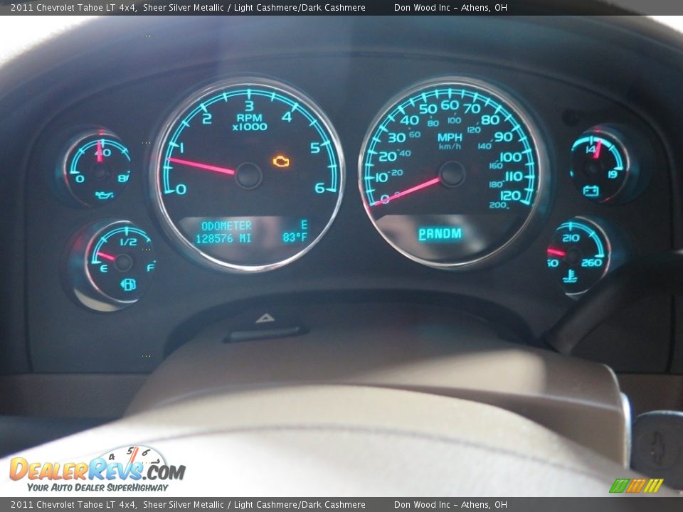 2011 Chevrolet Tahoe LT 4x4 Sheer Silver Metallic / Light Cashmere/Dark Cashmere Photo #11