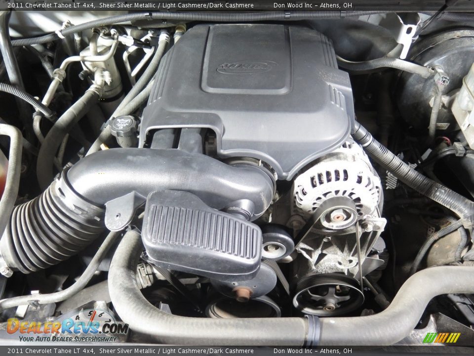 2011 Chevrolet Tahoe LT 4x4 Sheer Silver Metallic / Light Cashmere/Dark Cashmere Photo #23