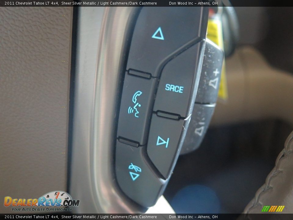 2011 Chevrolet Tahoe LT 4x4 Sheer Silver Metallic / Light Cashmere/Dark Cashmere Photo #31