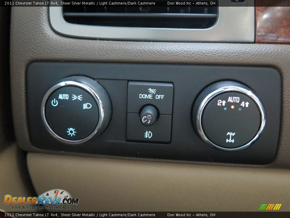 2011 Chevrolet Tahoe LT 4x4 Sheer Silver Metallic / Light Cashmere/Dark Cashmere Photo #32