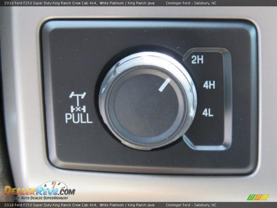 2019 Ford F250 Super Duty King Ranch Crew Cab 4x4 White Platinum / King Ranch Java Photo #15