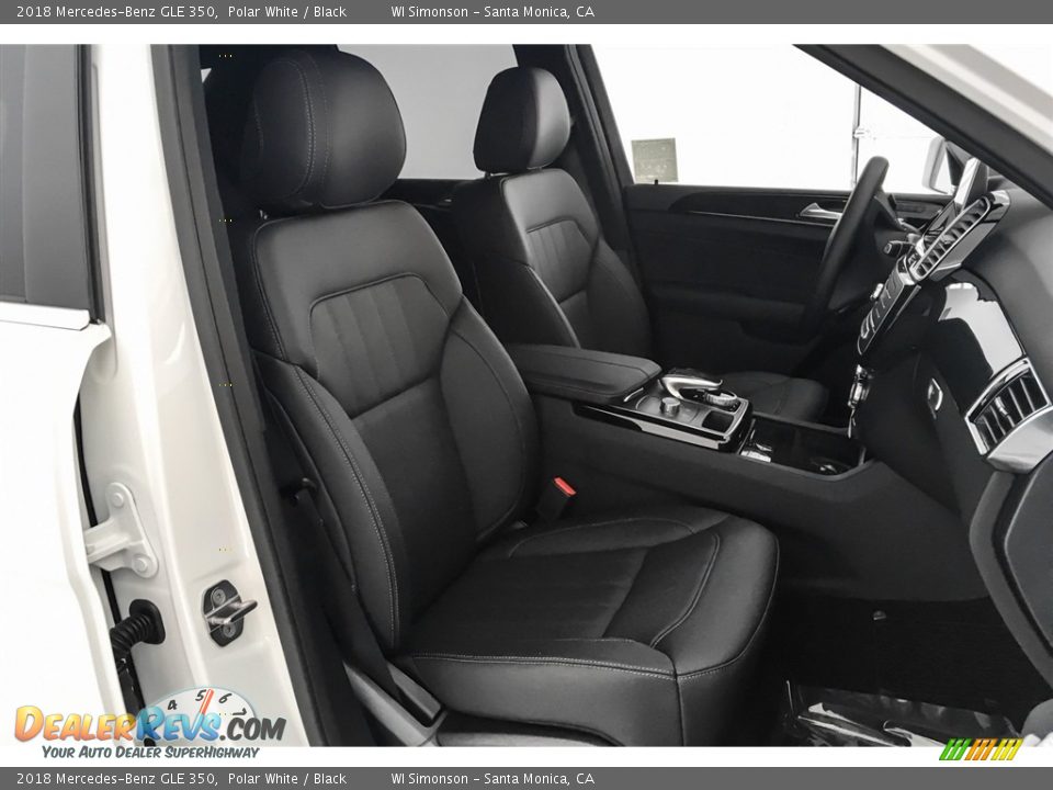 2018 Mercedes-Benz GLE 350 Polar White / Black Photo #5