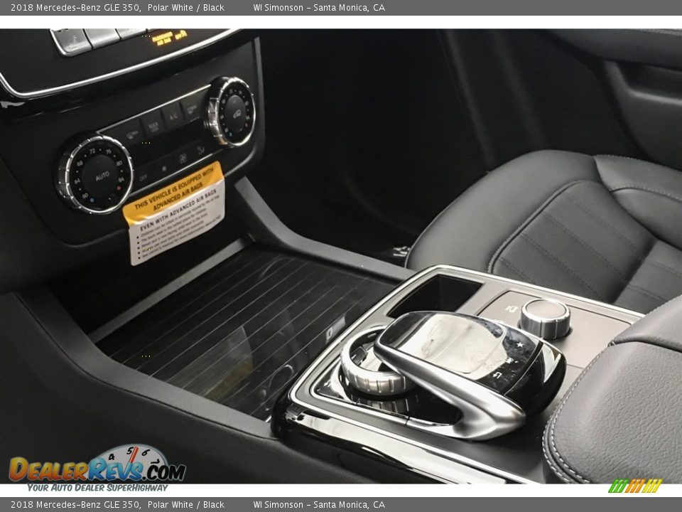 2018 Mercedes-Benz GLE 350 Polar White / Black Photo #7