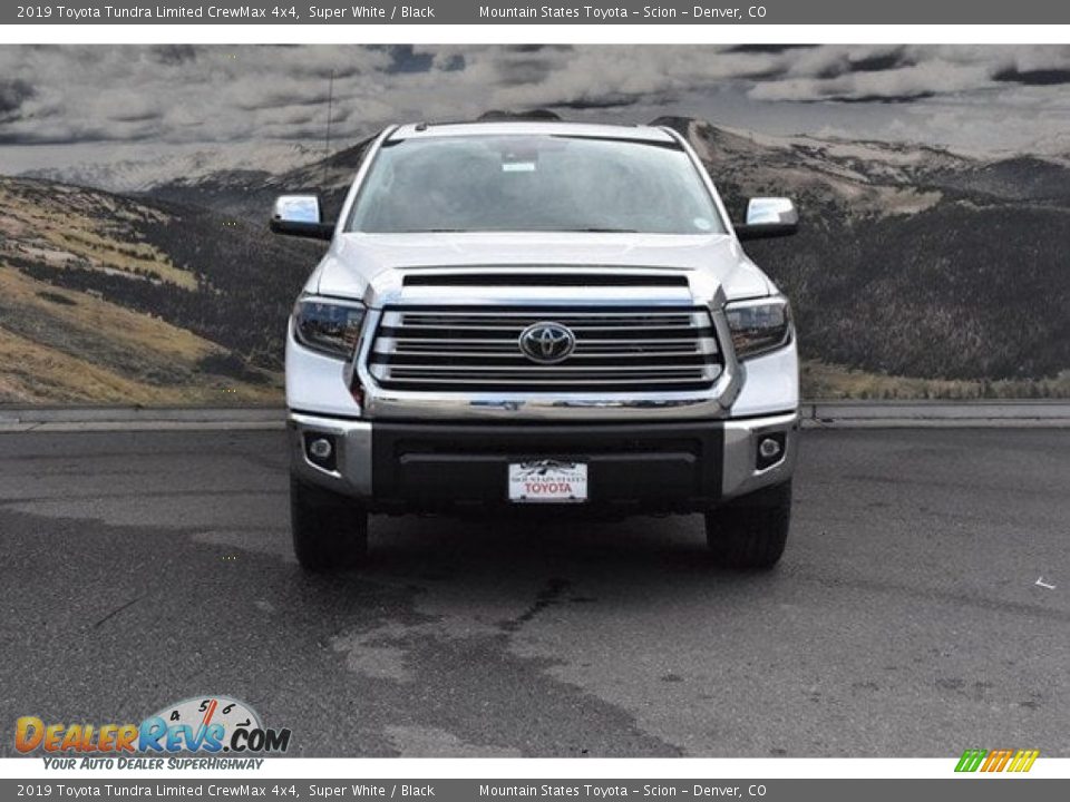 2019 Toyota Tundra Limited CrewMax 4x4 Super White / Black Photo #2