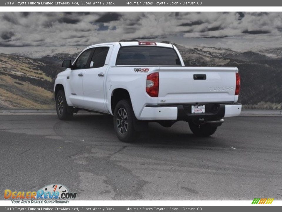 2019 Toyota Tundra Limited CrewMax 4x4 Super White / Black Photo #3