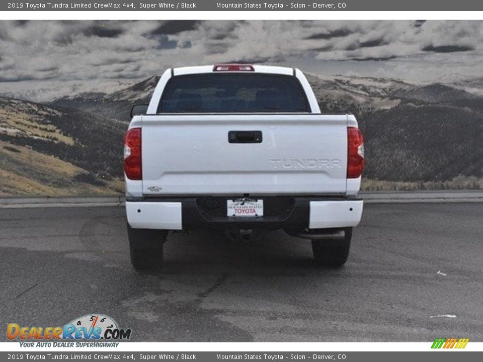 2019 Toyota Tundra Limited CrewMax 4x4 Super White / Black Photo #4