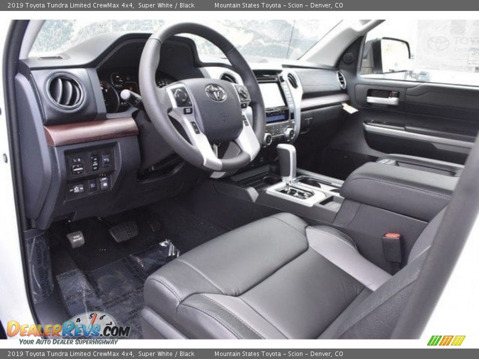 2019 Toyota Tundra Limited CrewMax 4x4 Super White / Black Photo #5