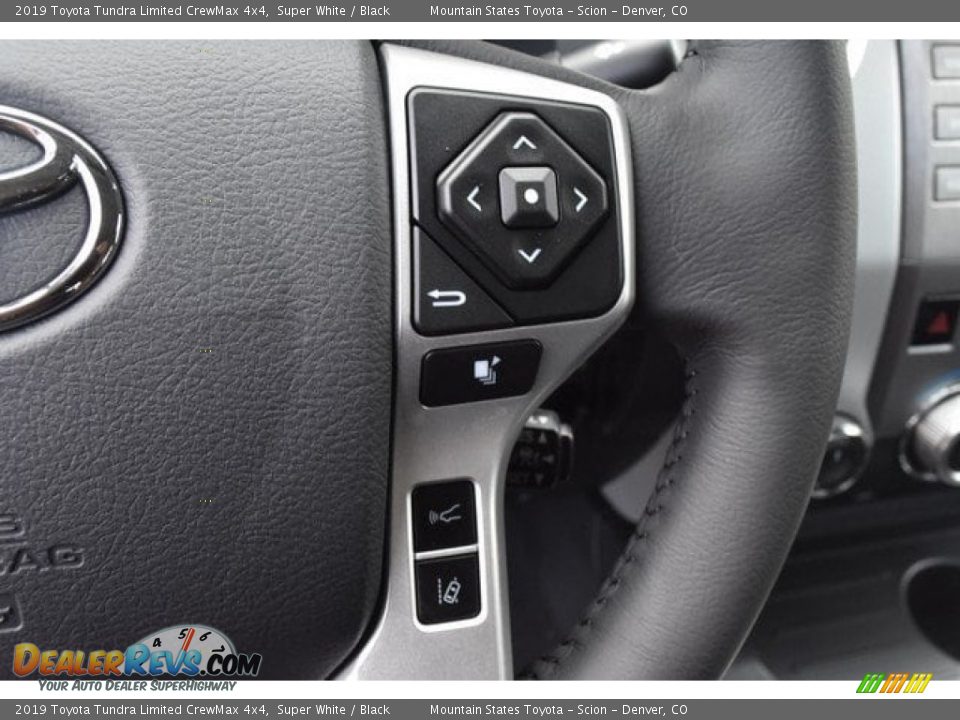 2019 Toyota Tundra Limited CrewMax 4x4 Super White / Black Photo #27