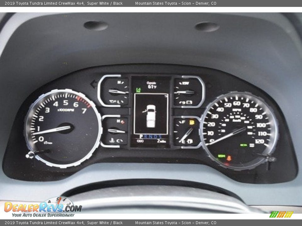 2019 Toyota Tundra Limited CrewMax 4x4 Super White / Black Photo #28