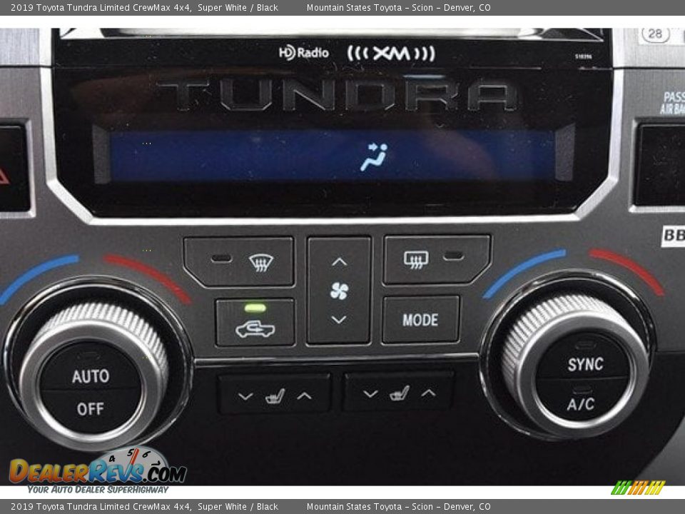 2019 Toyota Tundra Limited CrewMax 4x4 Super White / Black Photo #30