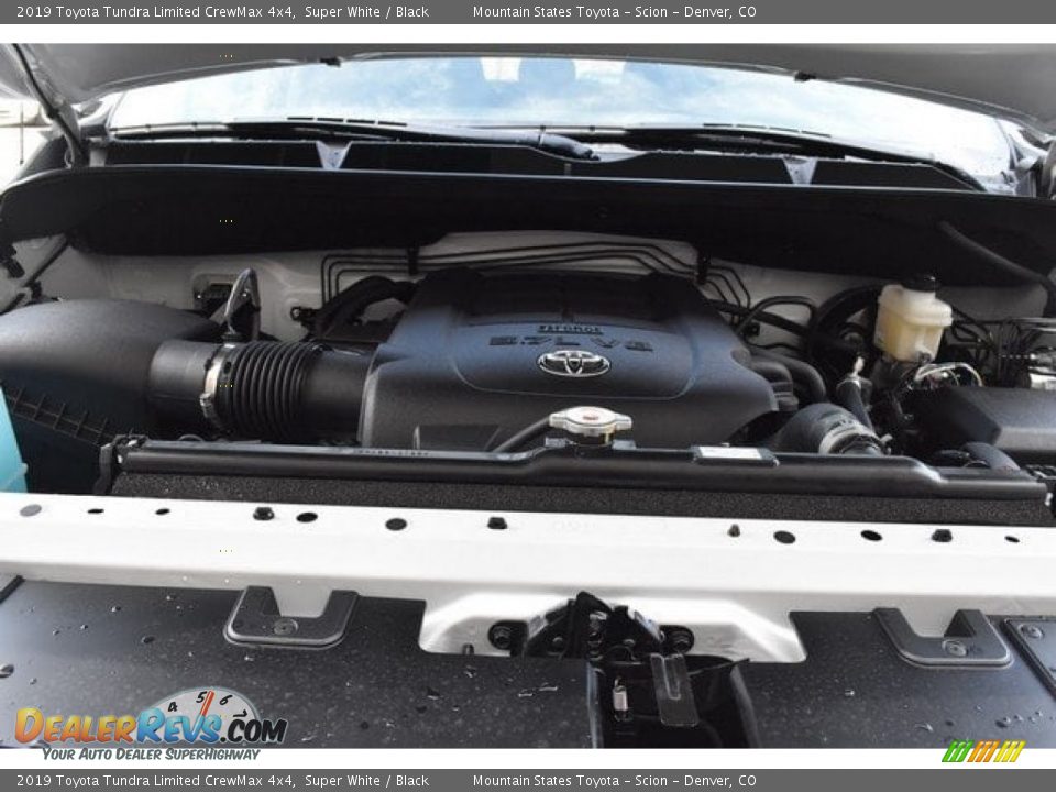 2019 Toyota Tundra Limited CrewMax 4x4 Super White / Black Photo #32