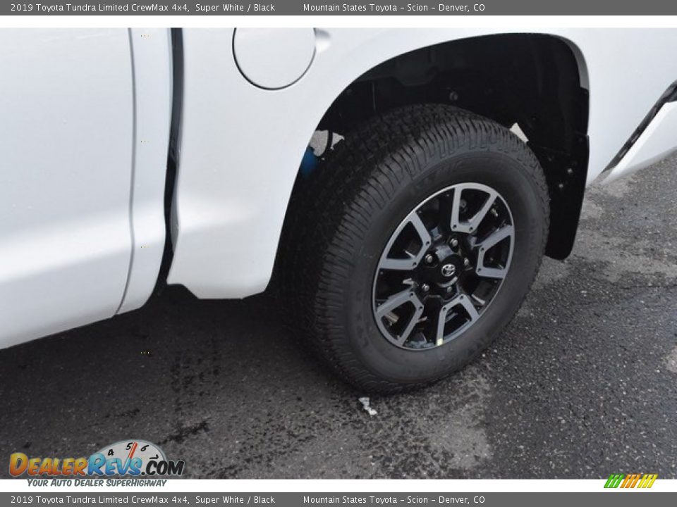 2019 Toyota Tundra Limited CrewMax 4x4 Super White / Black Photo #34