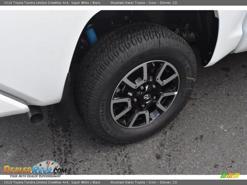 2019 Toyota Tundra Limited CrewMax 4x4 Super White / Black Photo #35