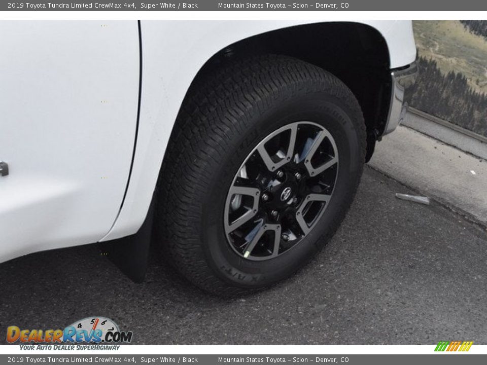 2019 Toyota Tundra Limited CrewMax 4x4 Super White / Black Photo #36