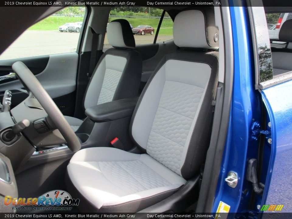 2019 Chevrolet Equinox LS AWD Kinetic Blue Metallic / Medium Ash Gray Photo #6