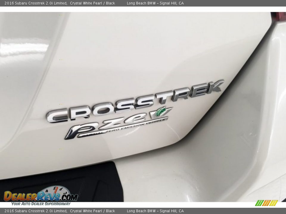 2016 Subaru Crosstrek 2.0i Limited Crystal White Pearl / Black Photo #7