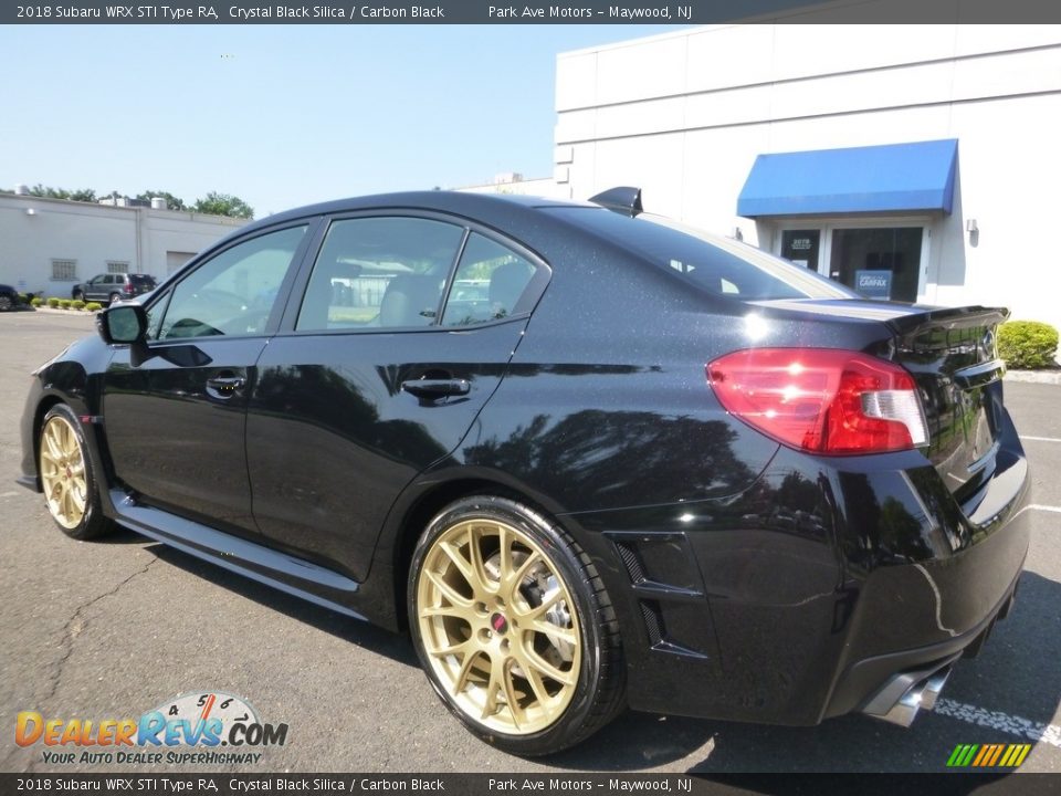 2018 Subaru WRX STI Type RA Crystal Black Silica / Carbon Black Photo #3