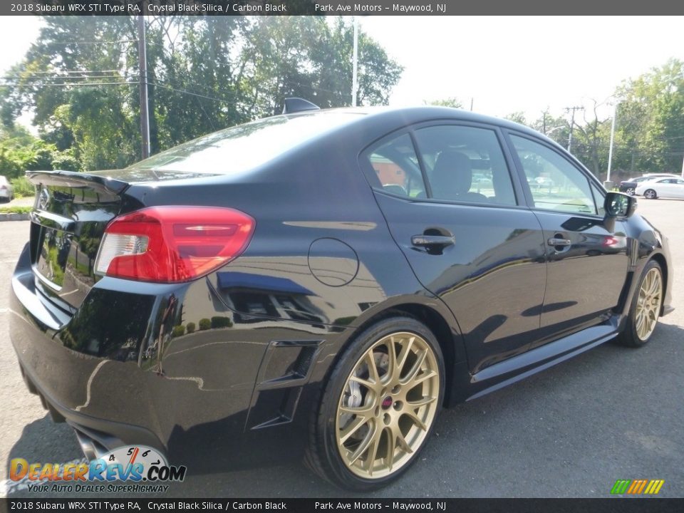 2018 Subaru WRX STI Type RA Crystal Black Silica / Carbon Black Photo #5