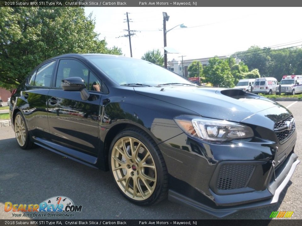 Crystal Black Silica 2018 Subaru WRX STI Type RA Photo #7