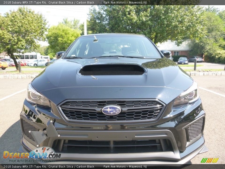 2018 Subaru WRX STI Type RA Crystal Black Silica / Carbon Black Photo #8