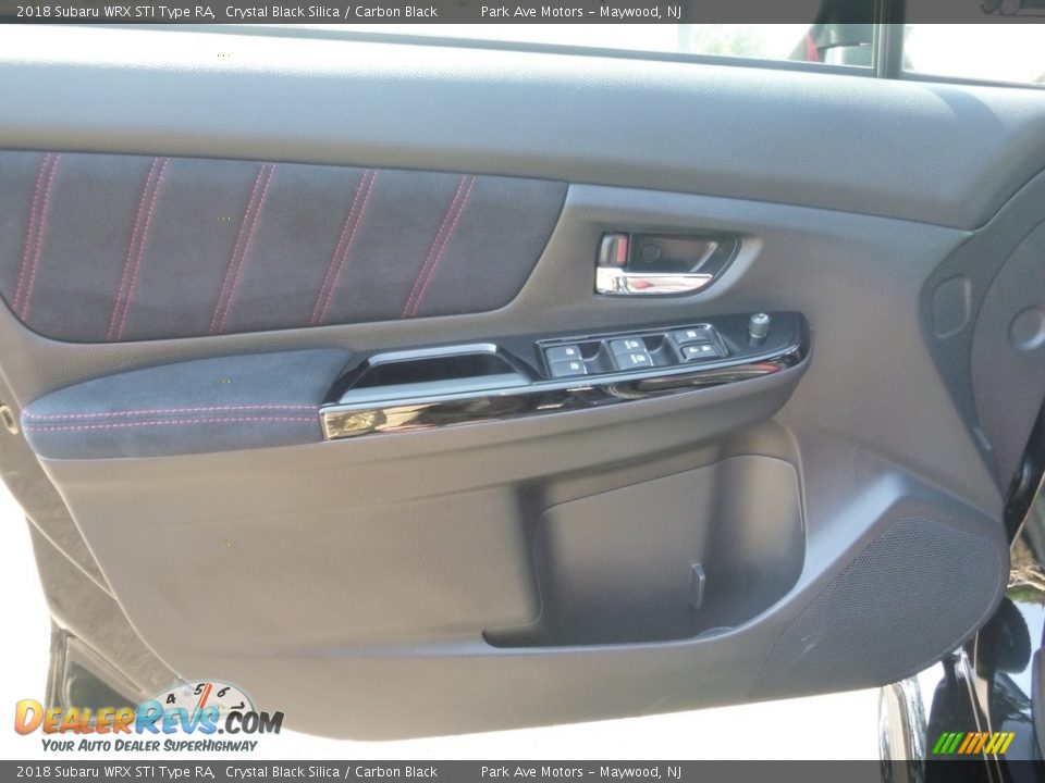 2018 Subaru WRX STI Type RA Crystal Black Silica / Carbon Black Photo #10