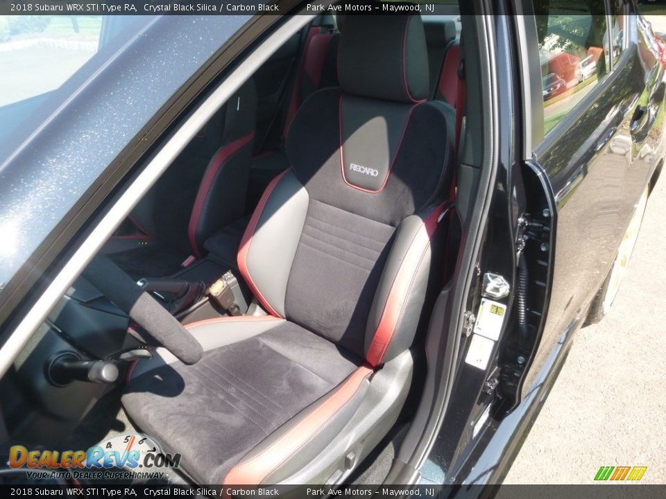 2018 Subaru WRX STI Type RA Crystal Black Silica / Carbon Black Photo #11