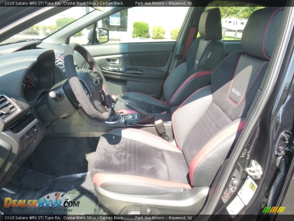 Front Seat of 2018 Subaru WRX STI Type RA Photo #12