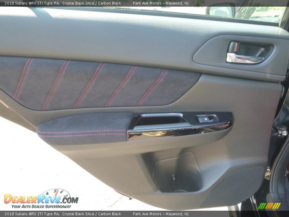 2018 Subaru WRX STI Type RA Crystal Black Silica / Carbon Black Photo #13